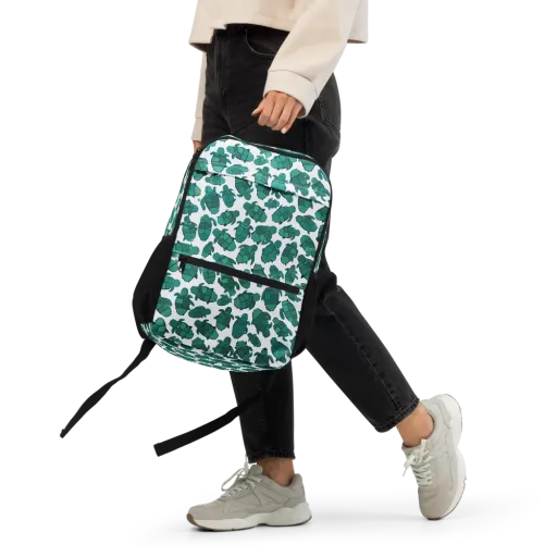 Verdant Hatchlings on a Utility Backpack