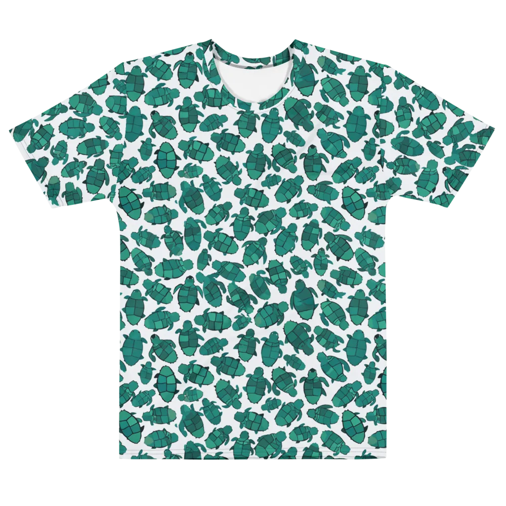 Verdant Hatchlings on Men's Cotton Crew Neck T-Shirt — Front