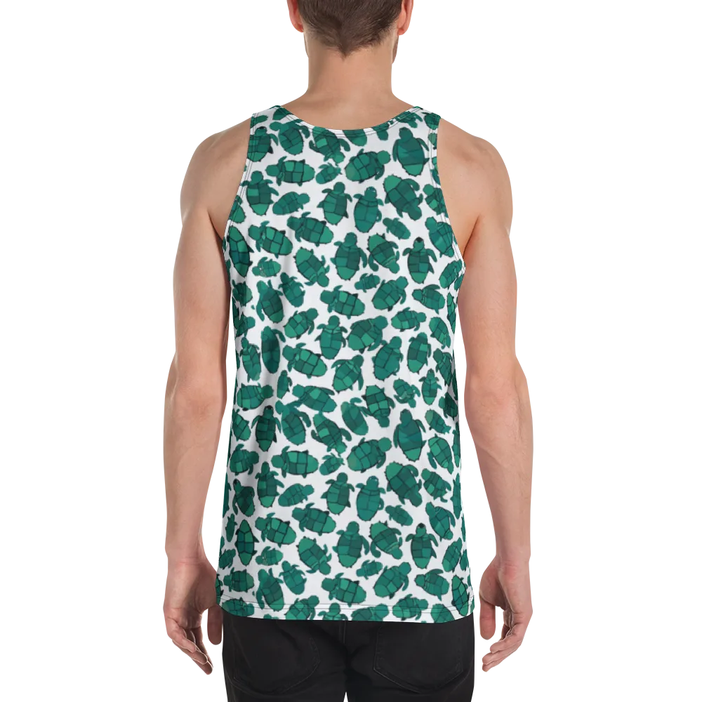 Verdant Hatchlings on Men's Tank Top — Back