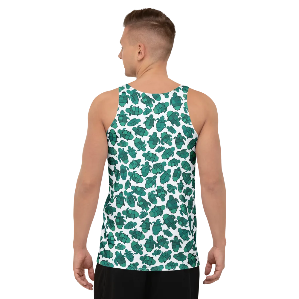 Verdant Hatchlings on Men's Tank Top — Back