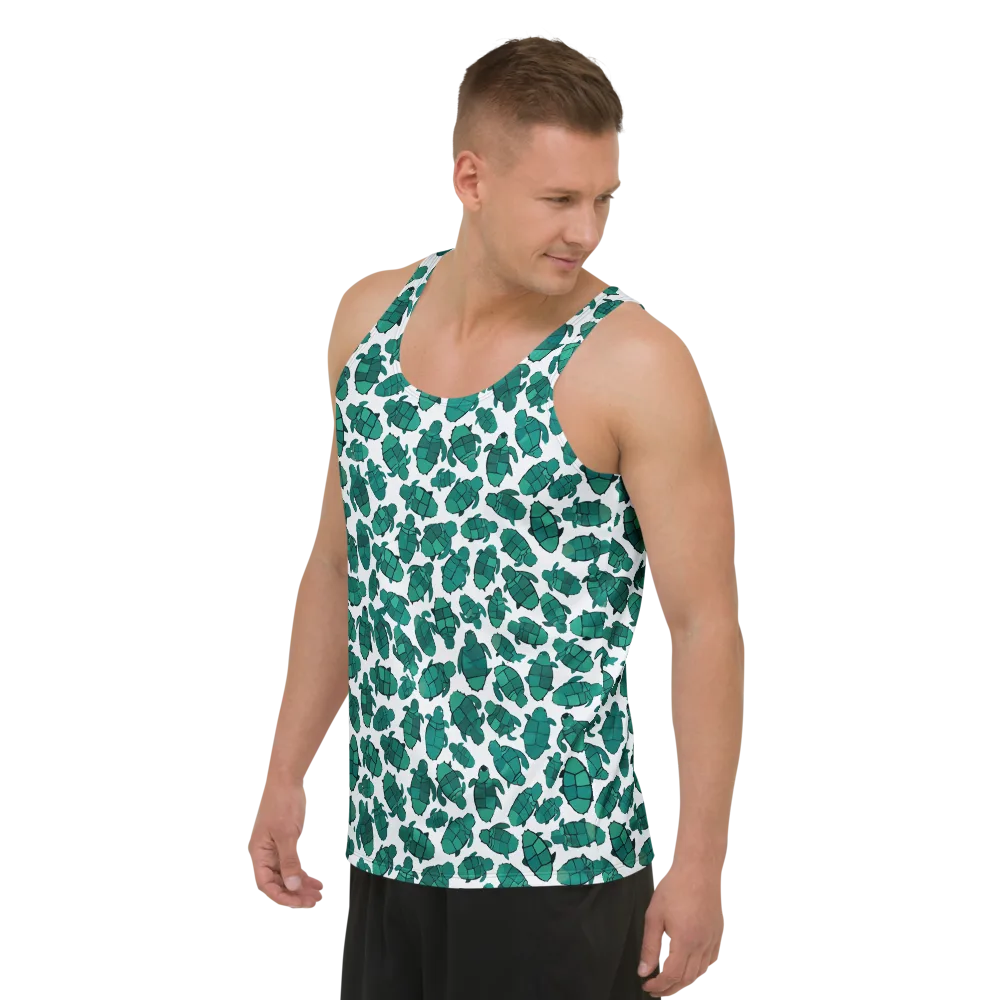 Verdant Hatchlings on Men's Tank Top — Left Front