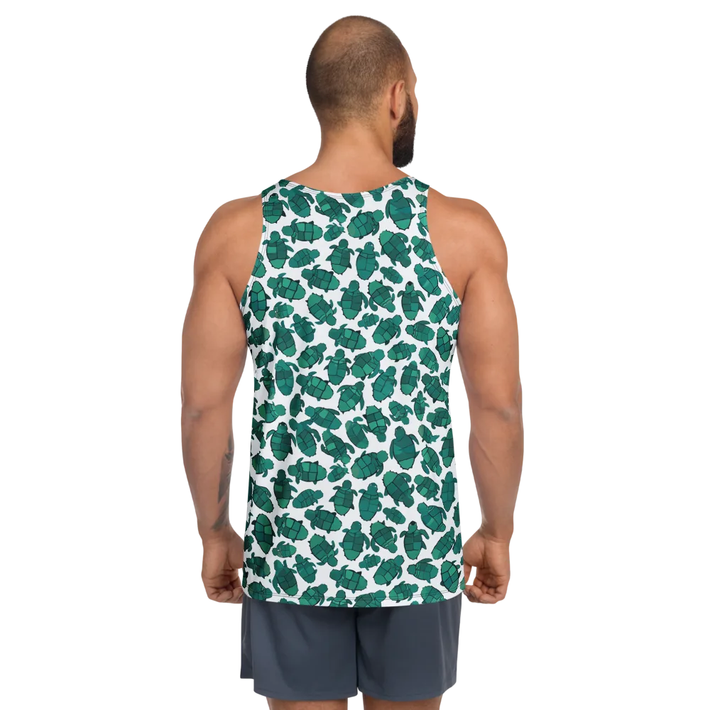 Verdant Hatchlings on Men's Tank Top — Back