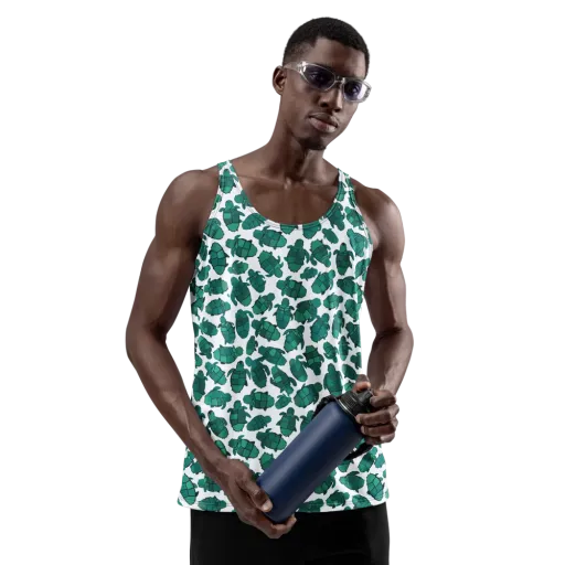Verdant Hatchlings on a Men's Tank Top