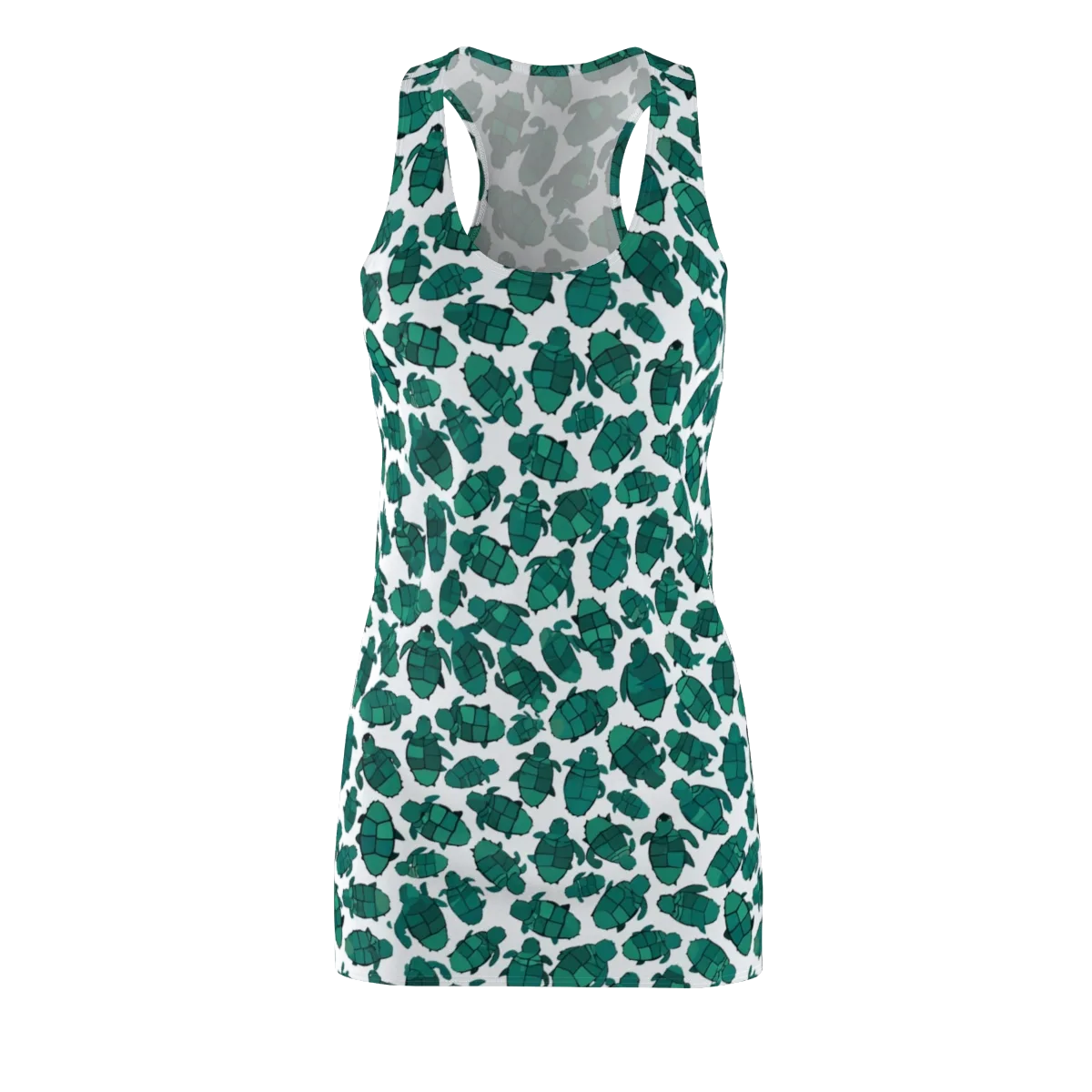 Verdant Hatchlings on Racerback Dress — Front