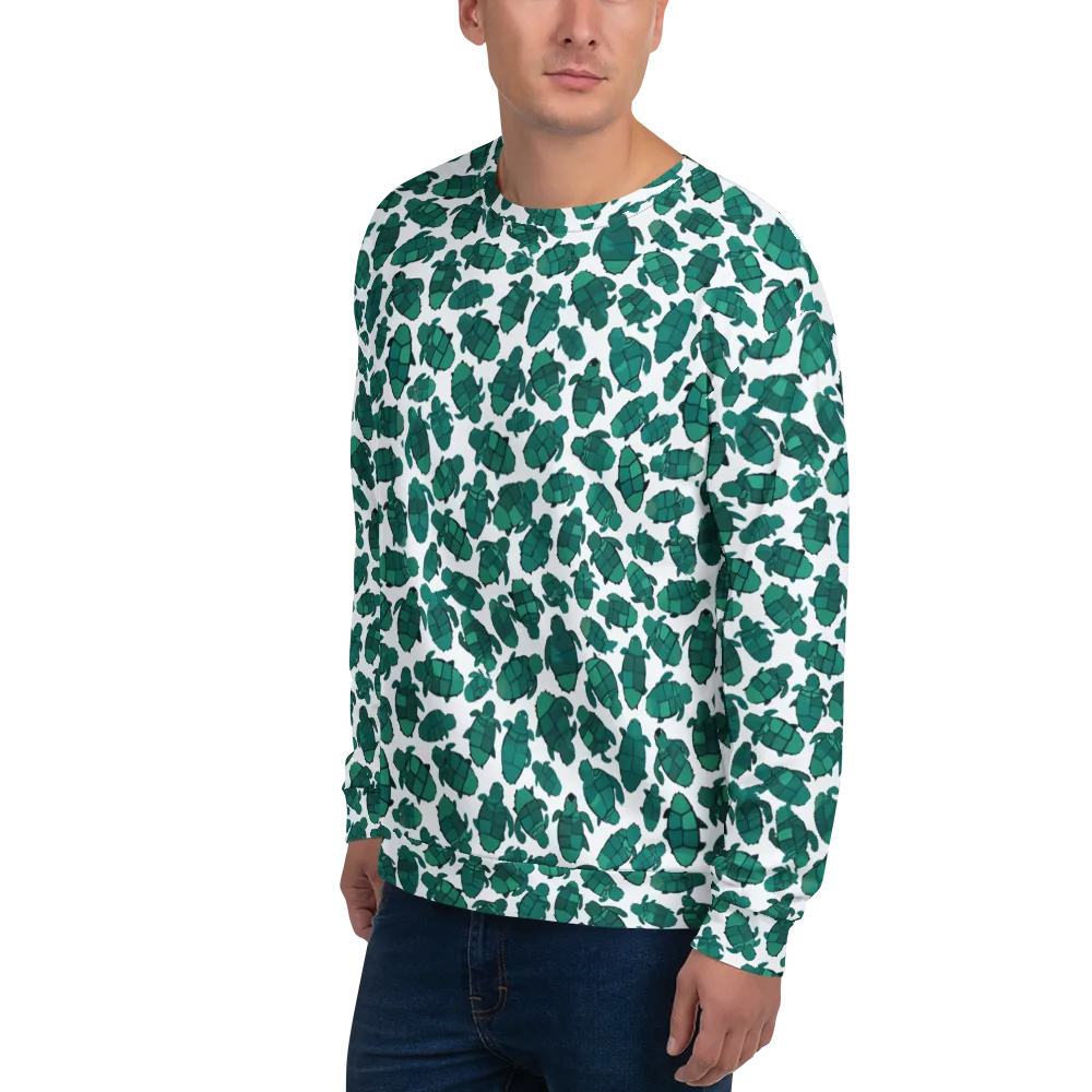Verdant Hatchlings on Sweatshirt — Left Front