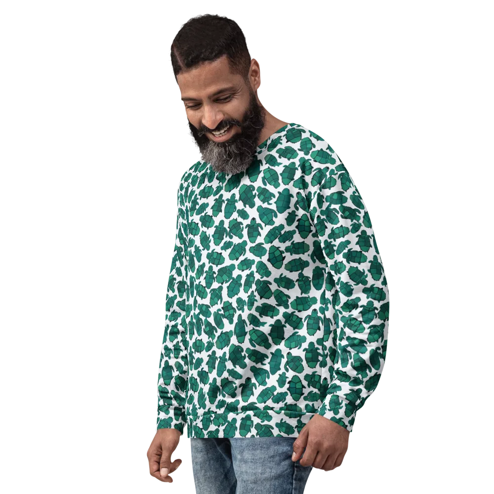 Verdant Hatchlings on Sweatshirt — Left Front