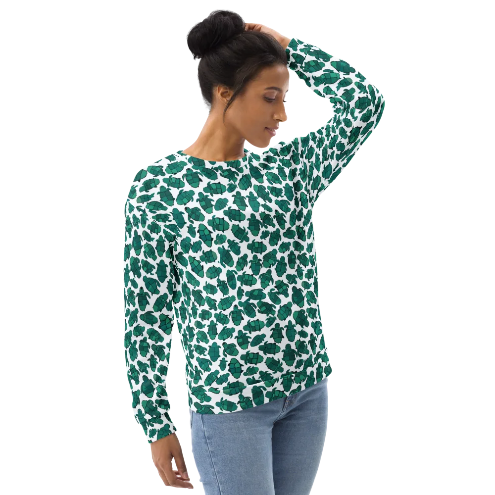 Verdant Hatchlings on Sweatshirt — Right Front