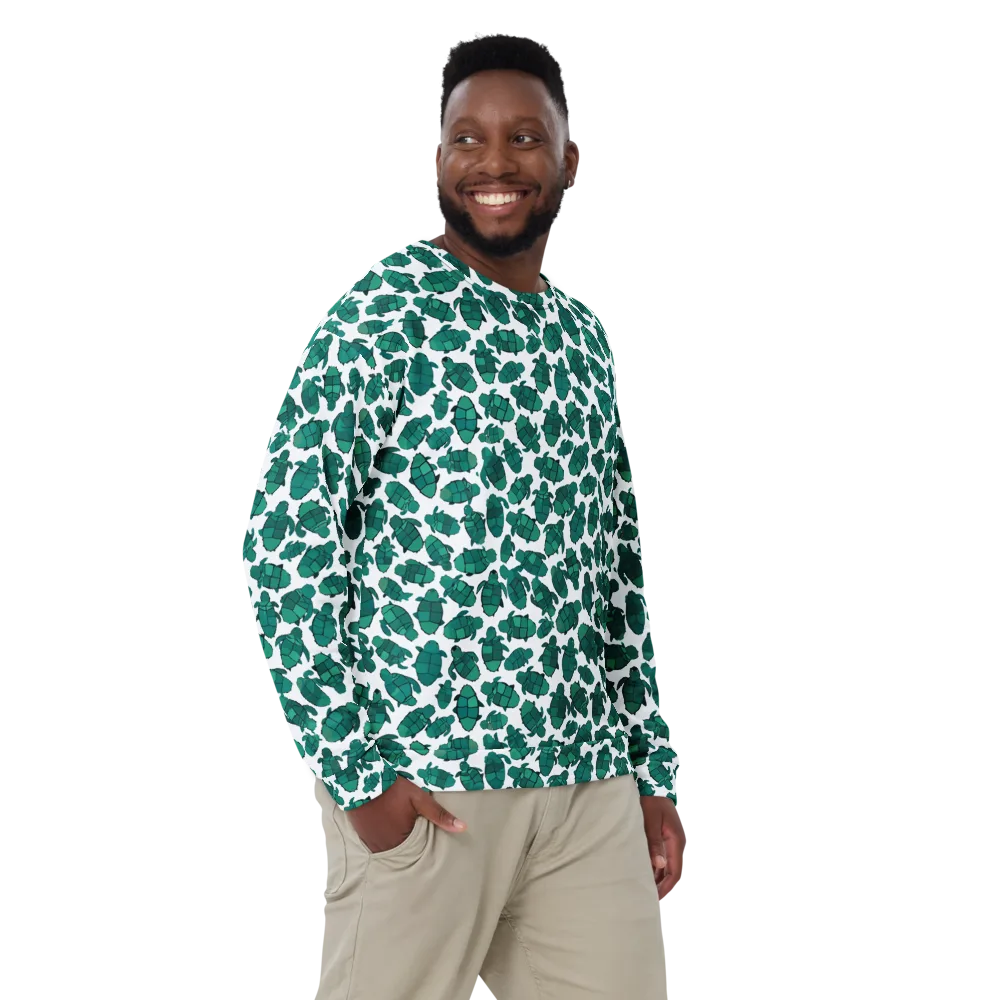 Verdant Hatchlings on Sweatshirt — Front