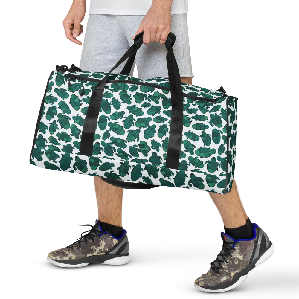 Verdant Hatchlings on Duffle Bag — Front