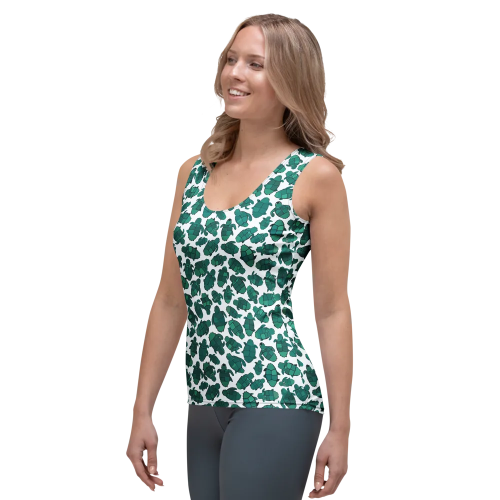 Verdant Hatchlings on Women's Tank Top — Left Front