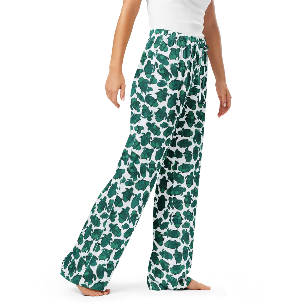 Verdant Hatchlings on Women's Pajama Pants — Right Front