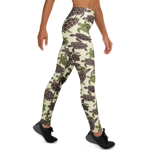 Shellbound on a Yoga Leggings