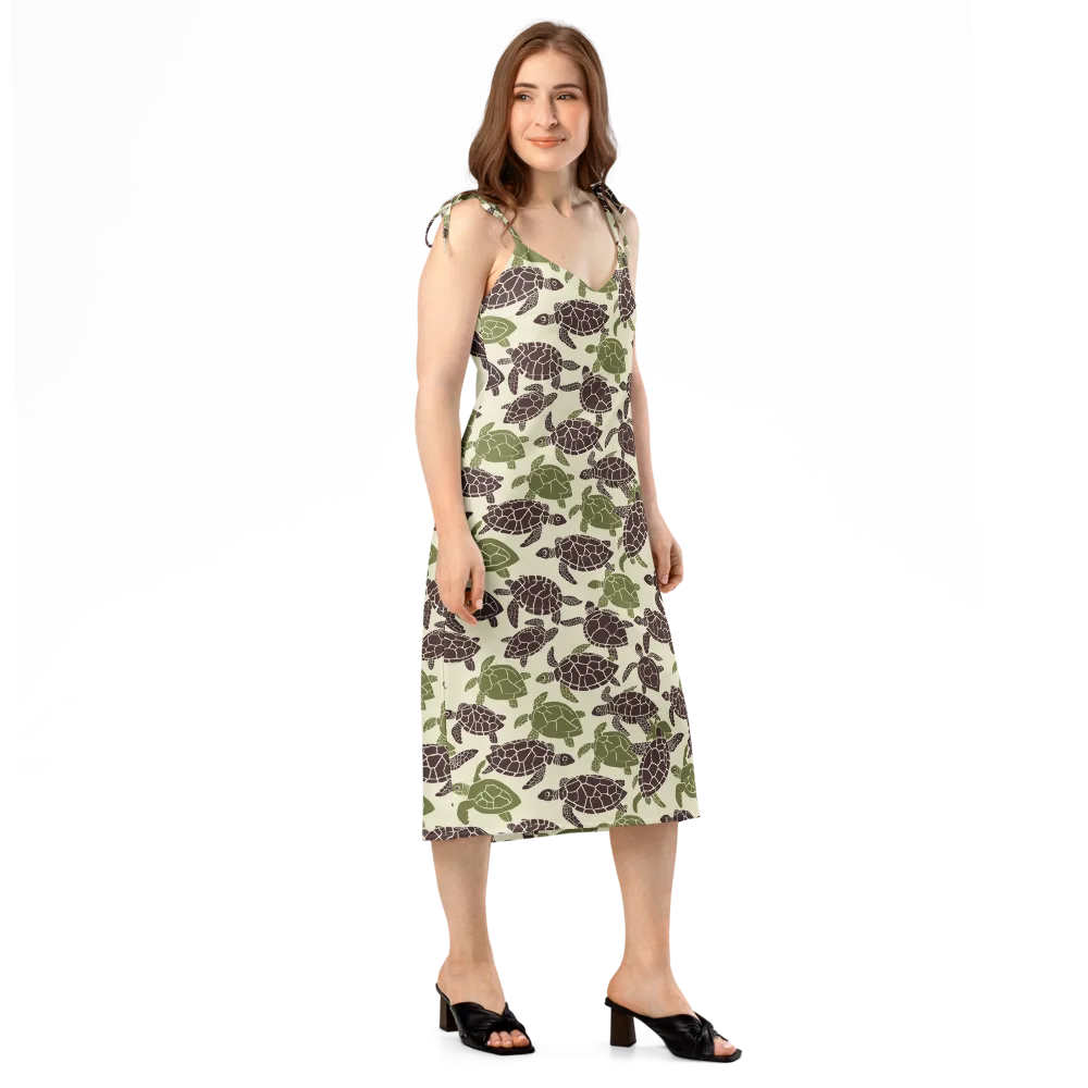 Shellbound on Slip Dress — Right Front