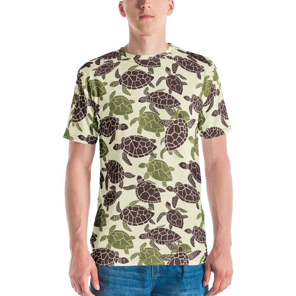 Shellbound on Men's Crew Neck T-Shirt — Front