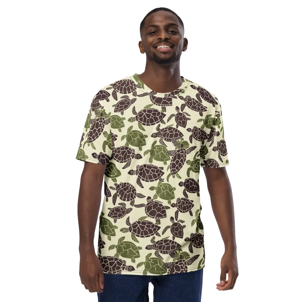 Shellbound on Men's Crew Neck T-Shirt — Front