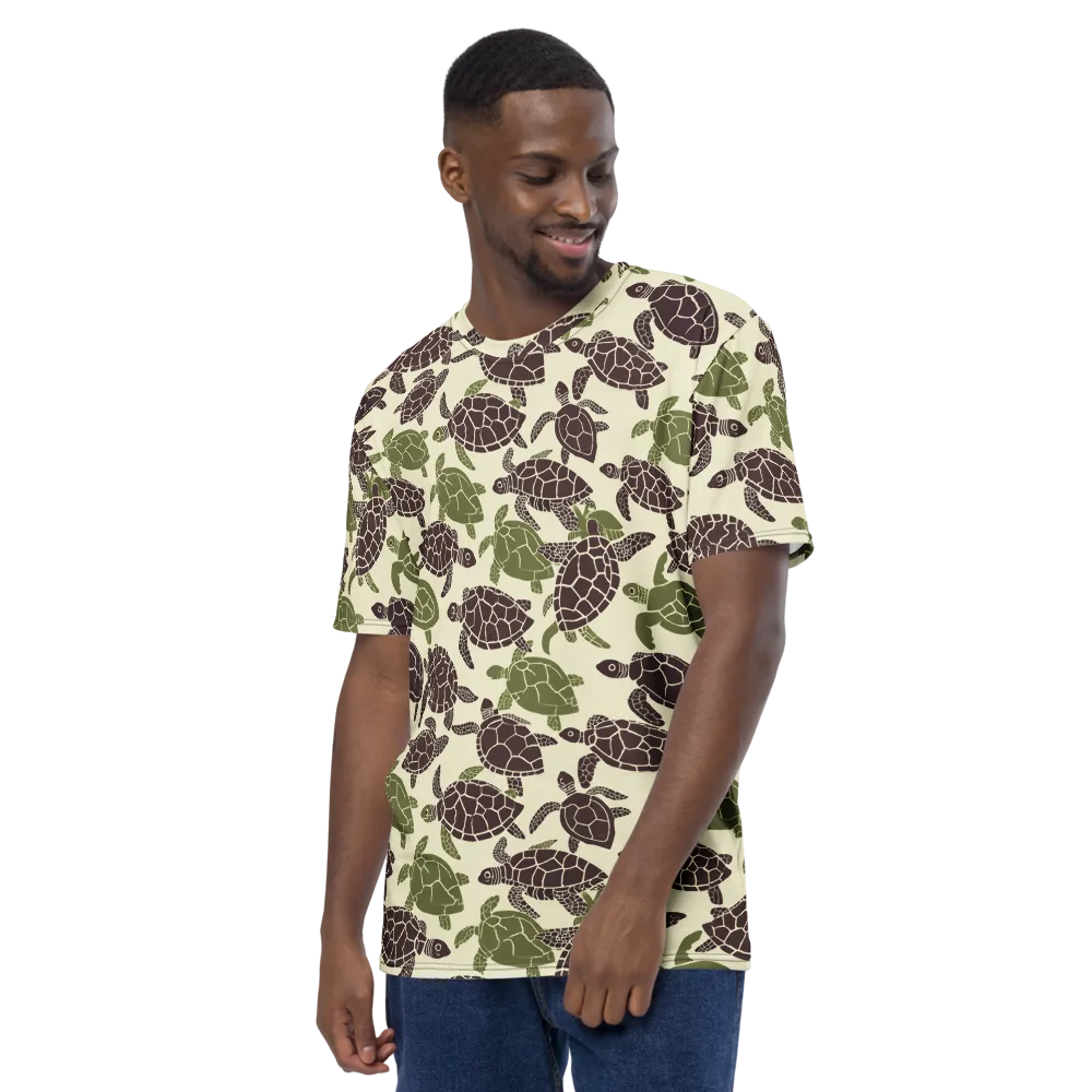Shellbound on Men's Crew Neck T-Shirt — Left
