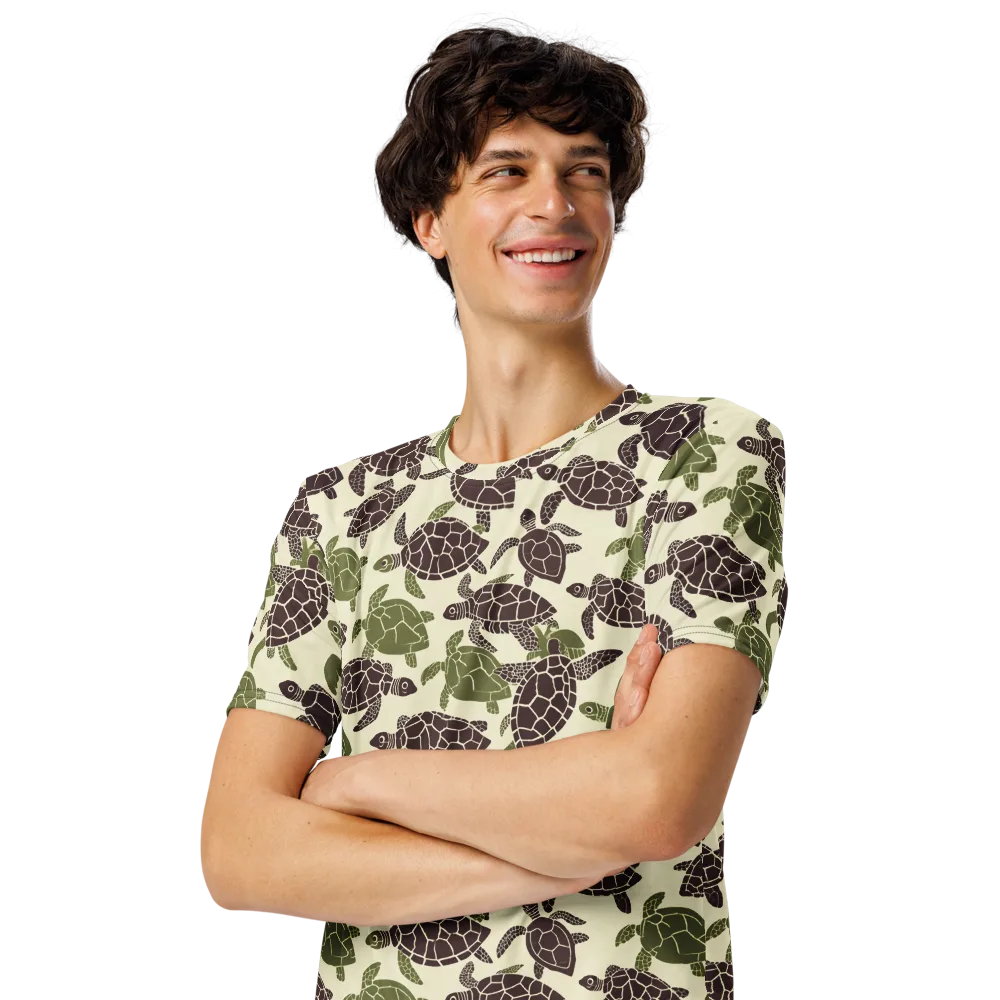 Shellbound on Men's Crew Neck T-Shirt — Left Front