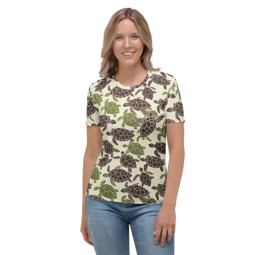 Shellbound on a Women's Crew Neck T-Shirt