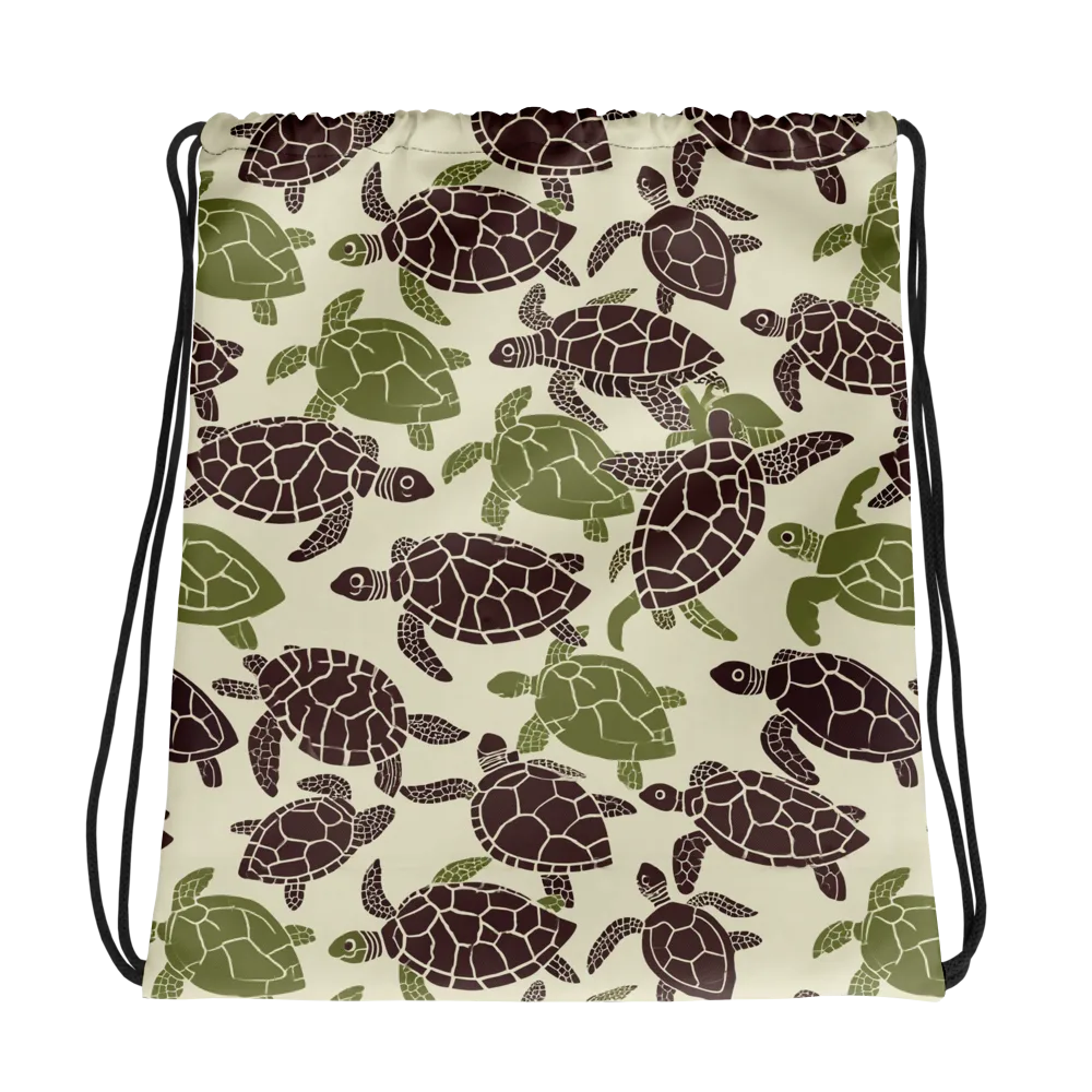 Shellbound on Drawstring Bag — Photo
