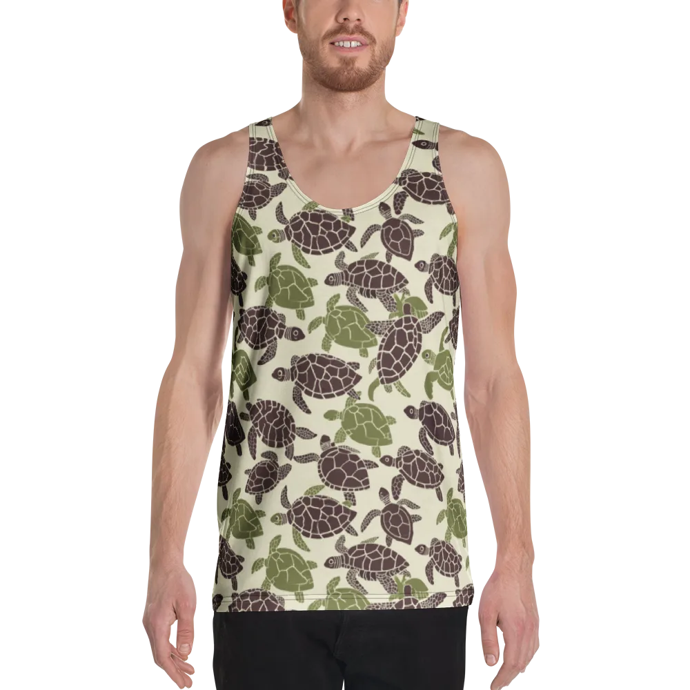 Shellbound on Men's Tank Top — Front