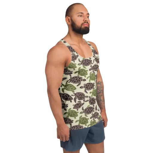 Shellbound on a Men's Tank Top