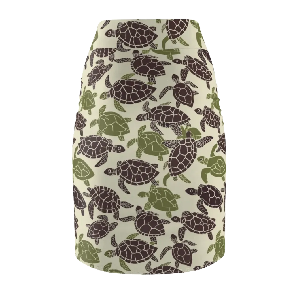 Shellbound on Pencil Skirt — Back