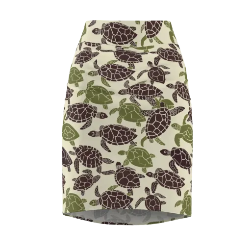 Shellbound on a Pencil Skirt