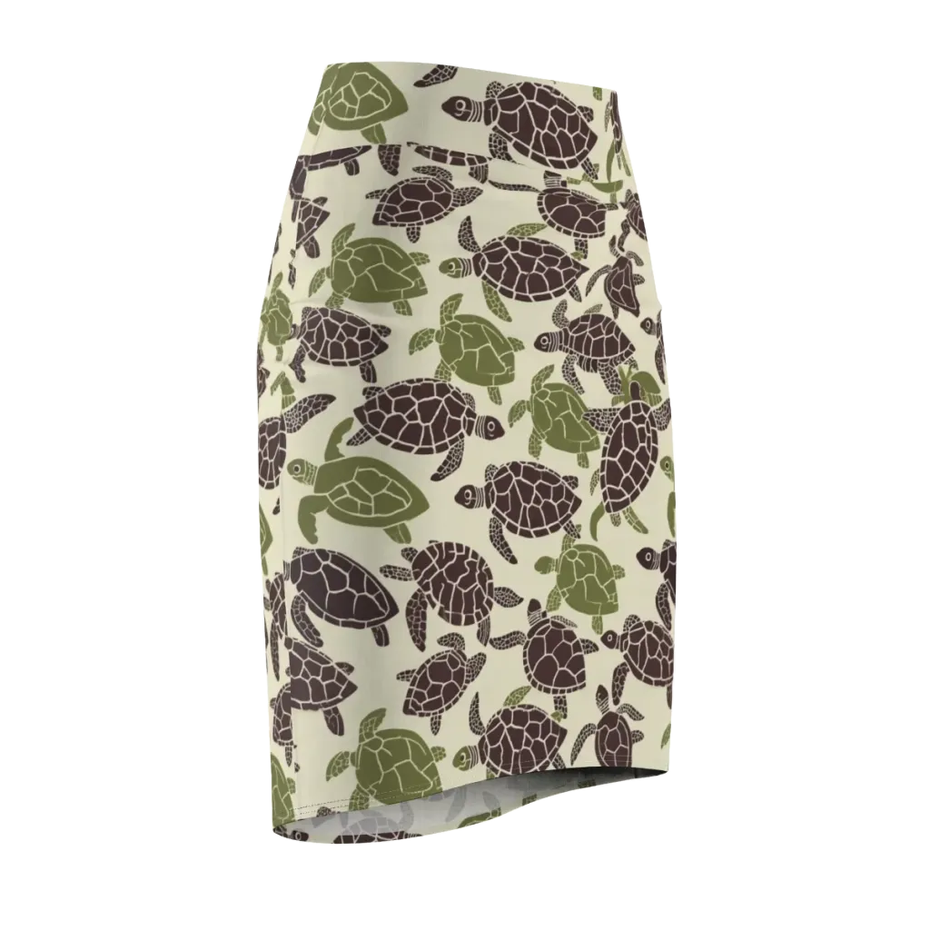 Shellbound on Pencil Skirt — Front Side