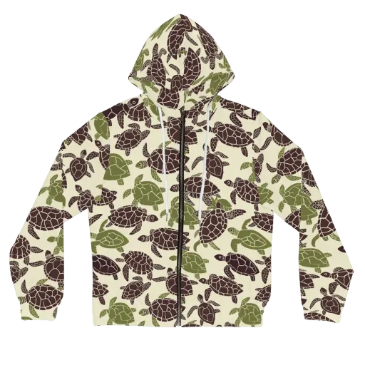 Shellbound on a Women's Full-Zip Hoodie