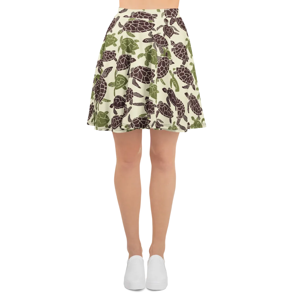 Shellbound on Skater Skirt — Front