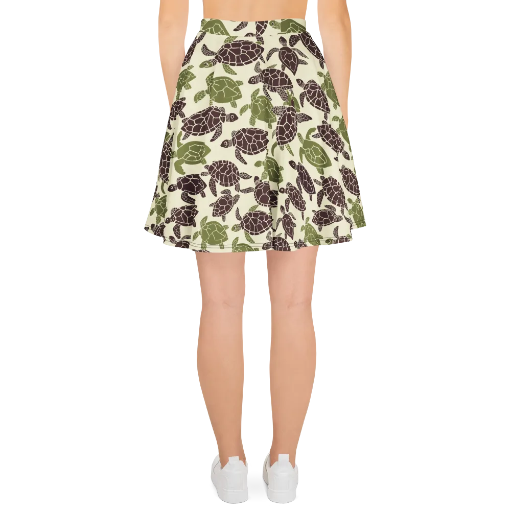 Shellbound on Skater Skirt — Back