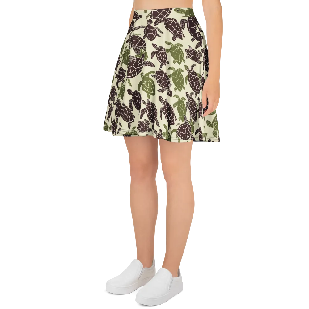 Shellbound on Skater Skirt — Left