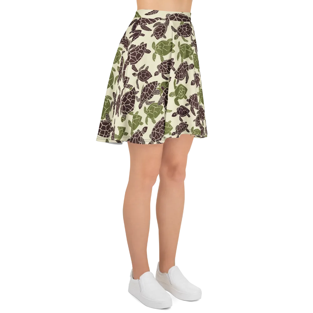 Shellbound on Skater Skirt — Right