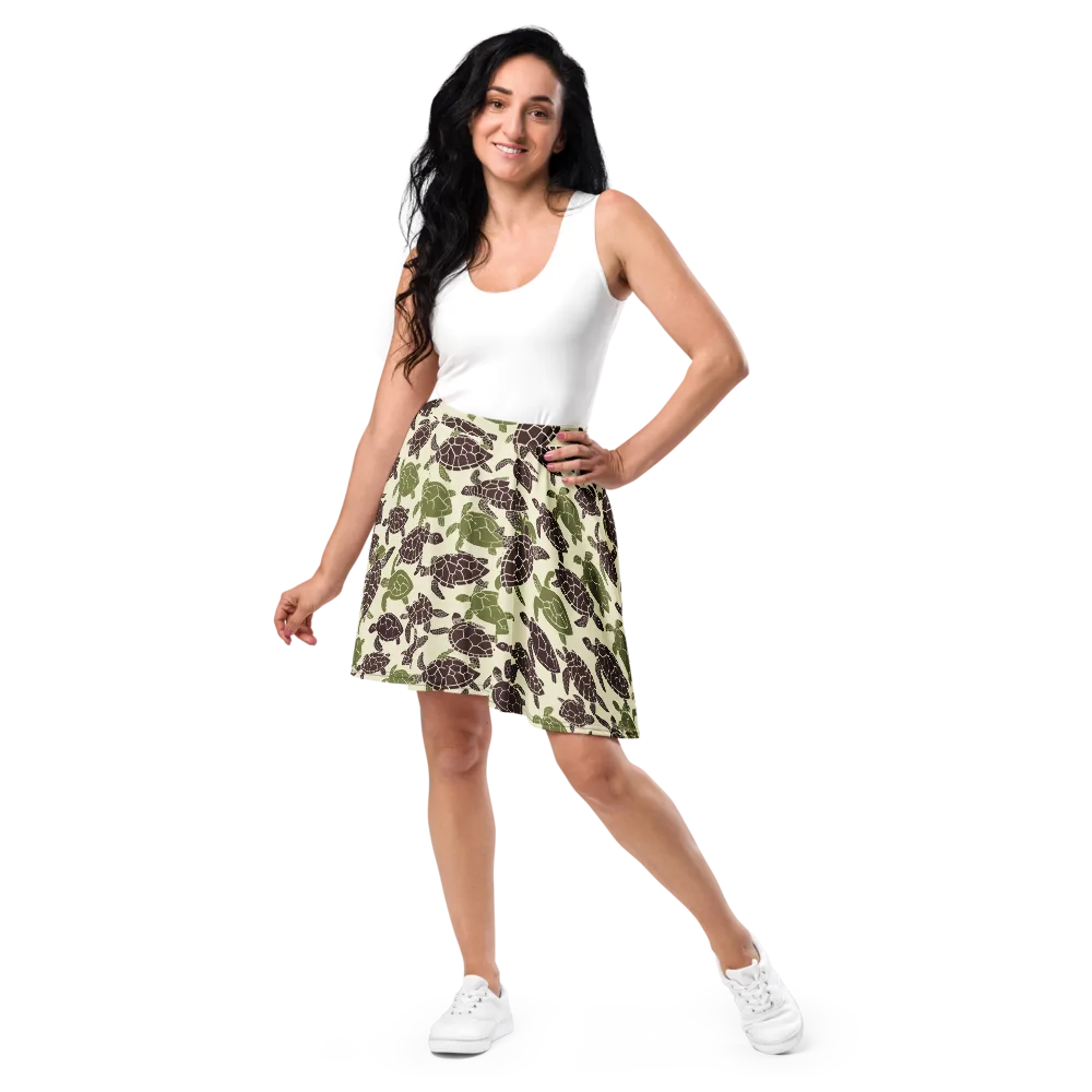 Shellbound on Skater Skirt — Front