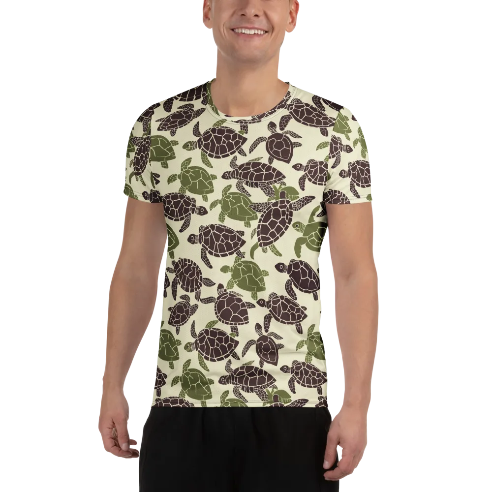 Shellbound on Men's Athletic T-Shirt — Front