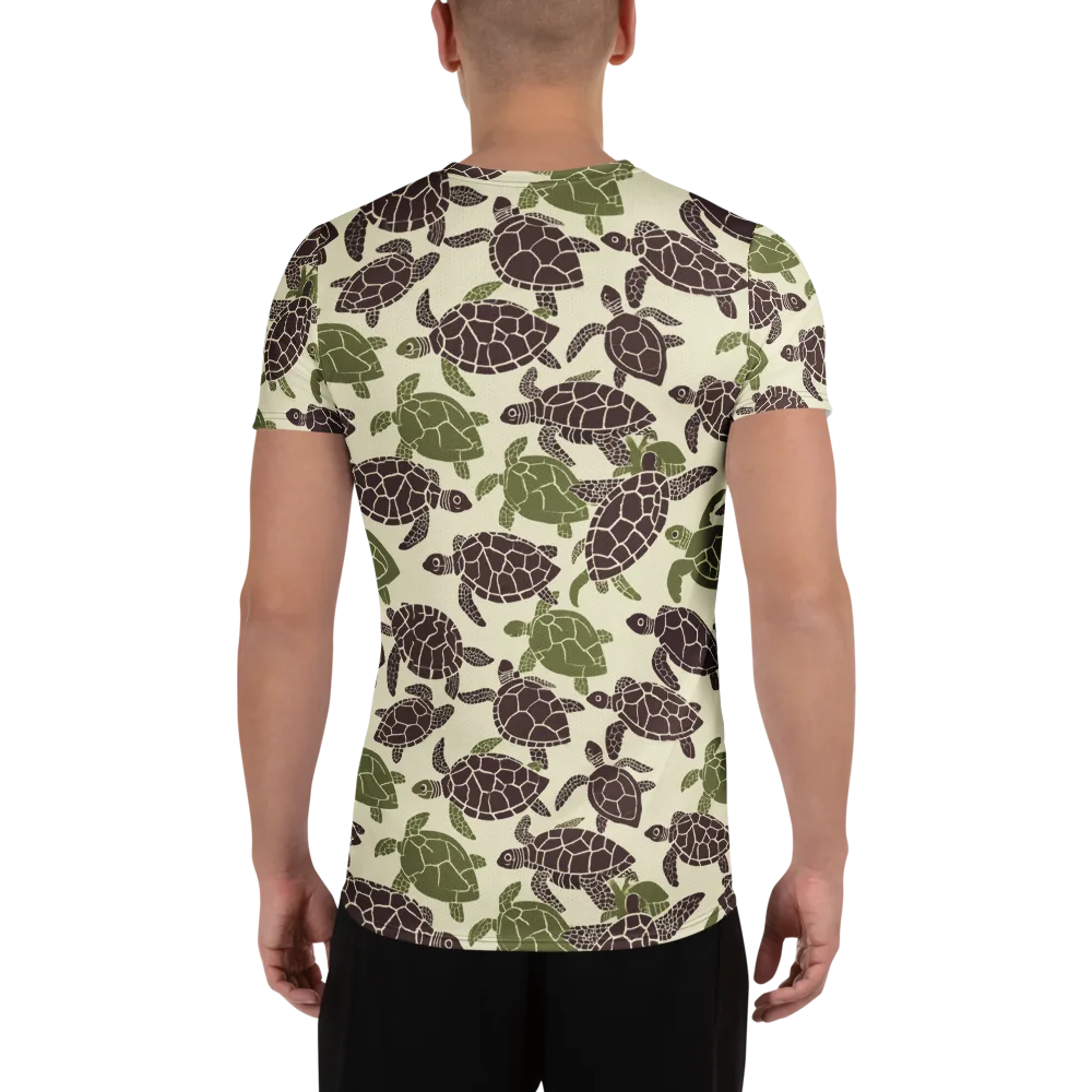 Shellbound on Men's Athletic T-Shirt — Back
