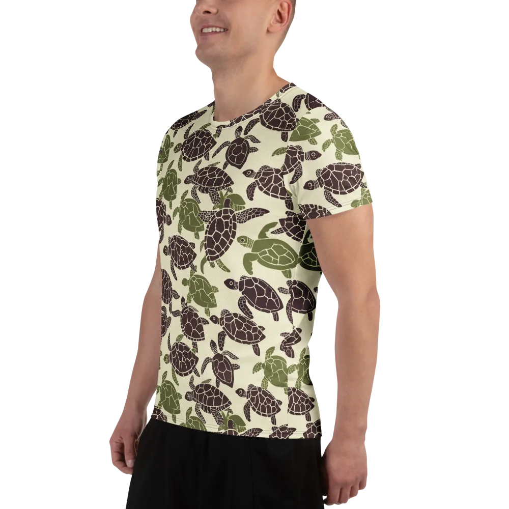 Shellbound on Men's Athletic T-Shirt — Left