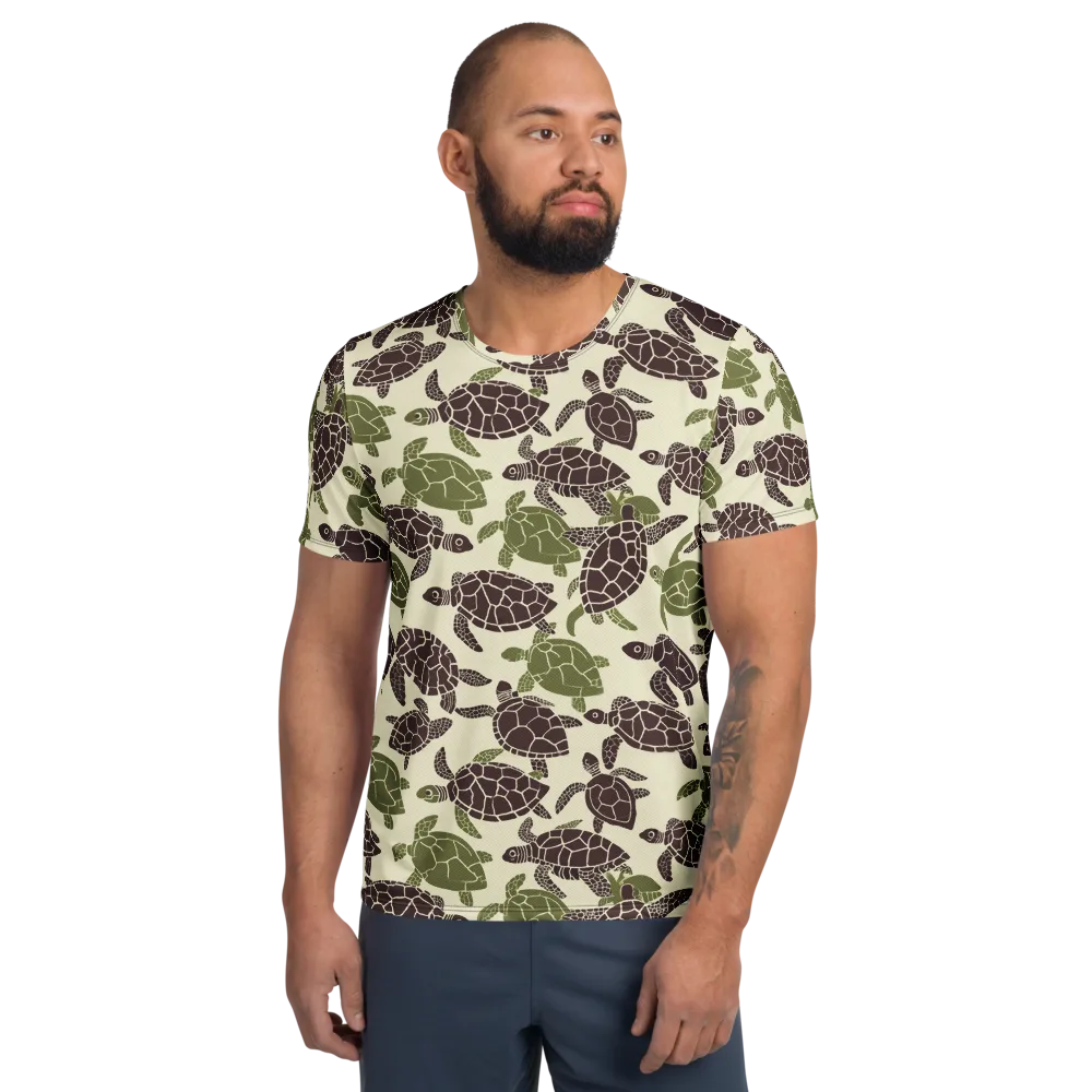 Shellbound on Men's Athletic T-Shirt — Front