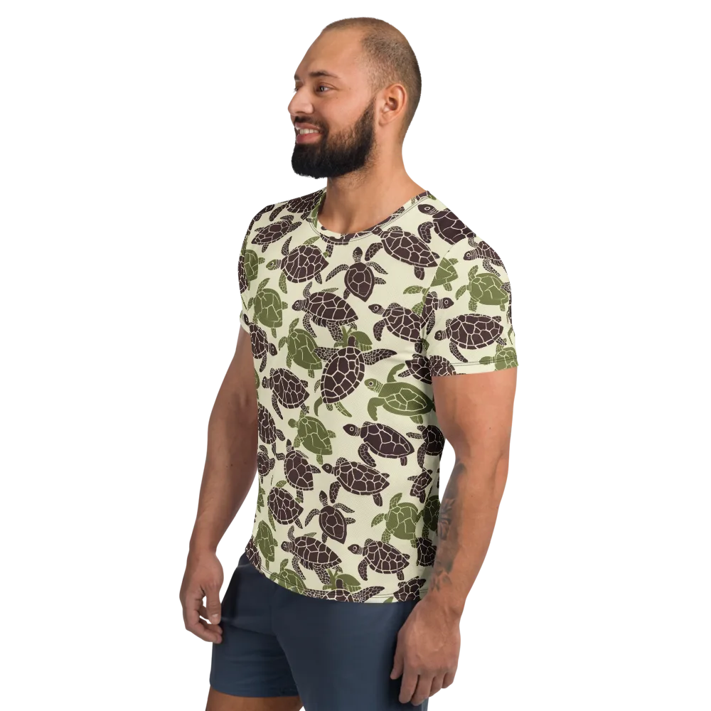 Shellbound on Men's Athletic T-Shirt — Left