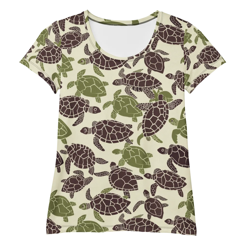 Shellbound on Women's Athletic T-Shirt — Front