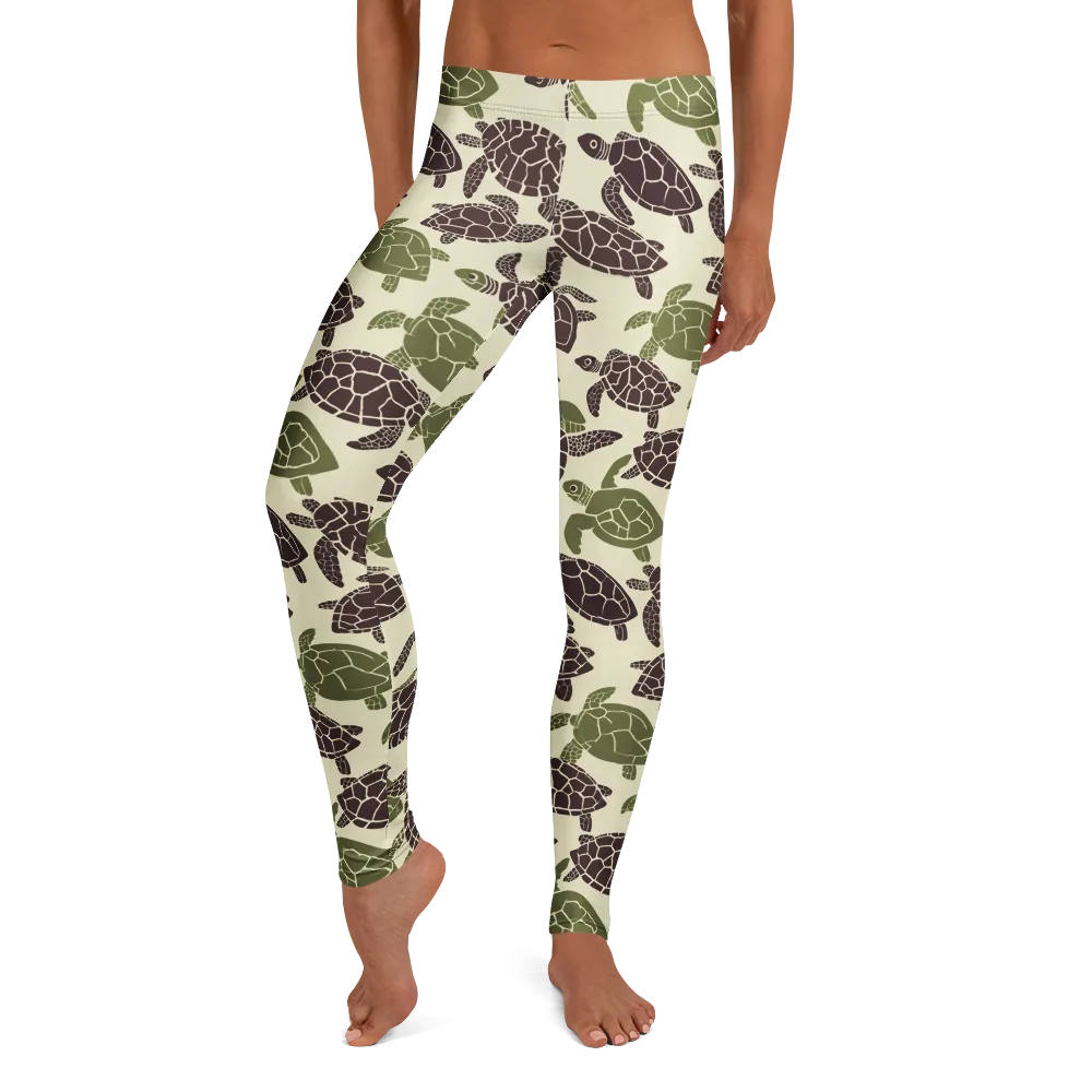 Shellbound on Leggings — Front