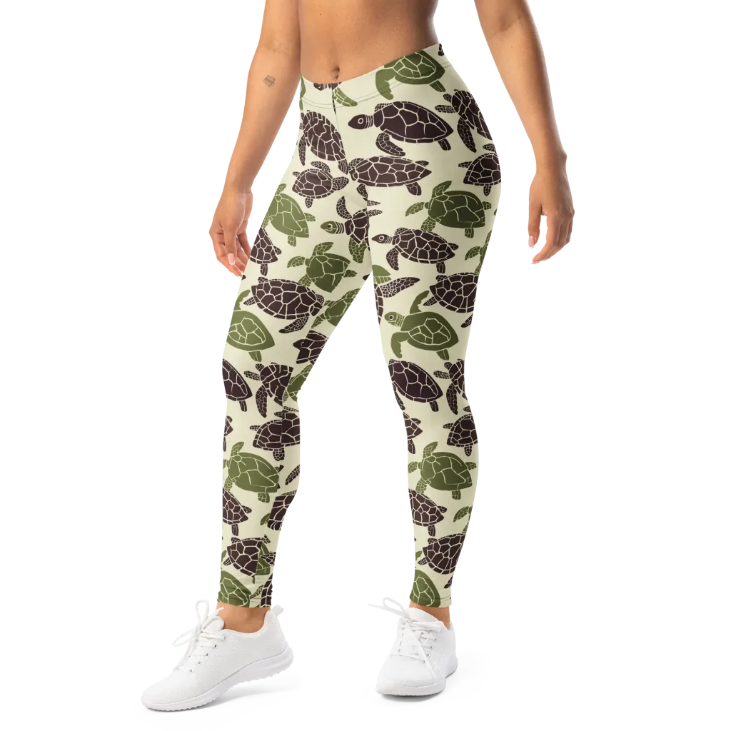 Shellbound on Leggings — Left Front