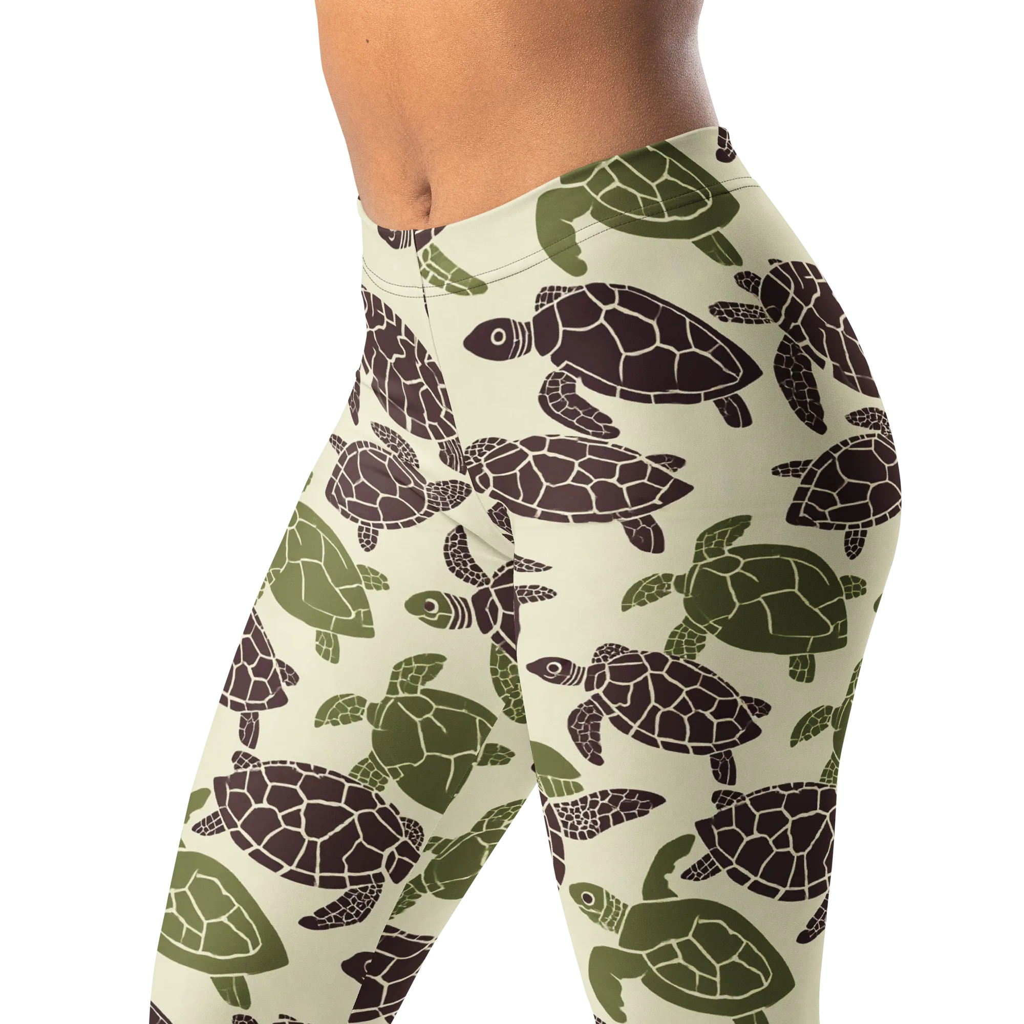Shellbound on Leggings — Left Front