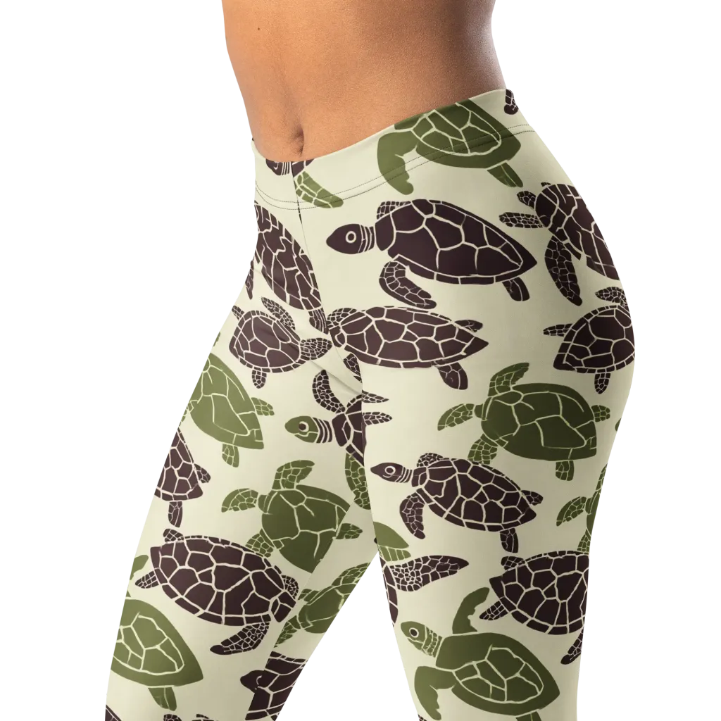 Shellbound on Leggings — Left Front
