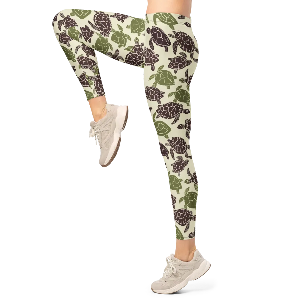 Shellbound on Leggings — Left