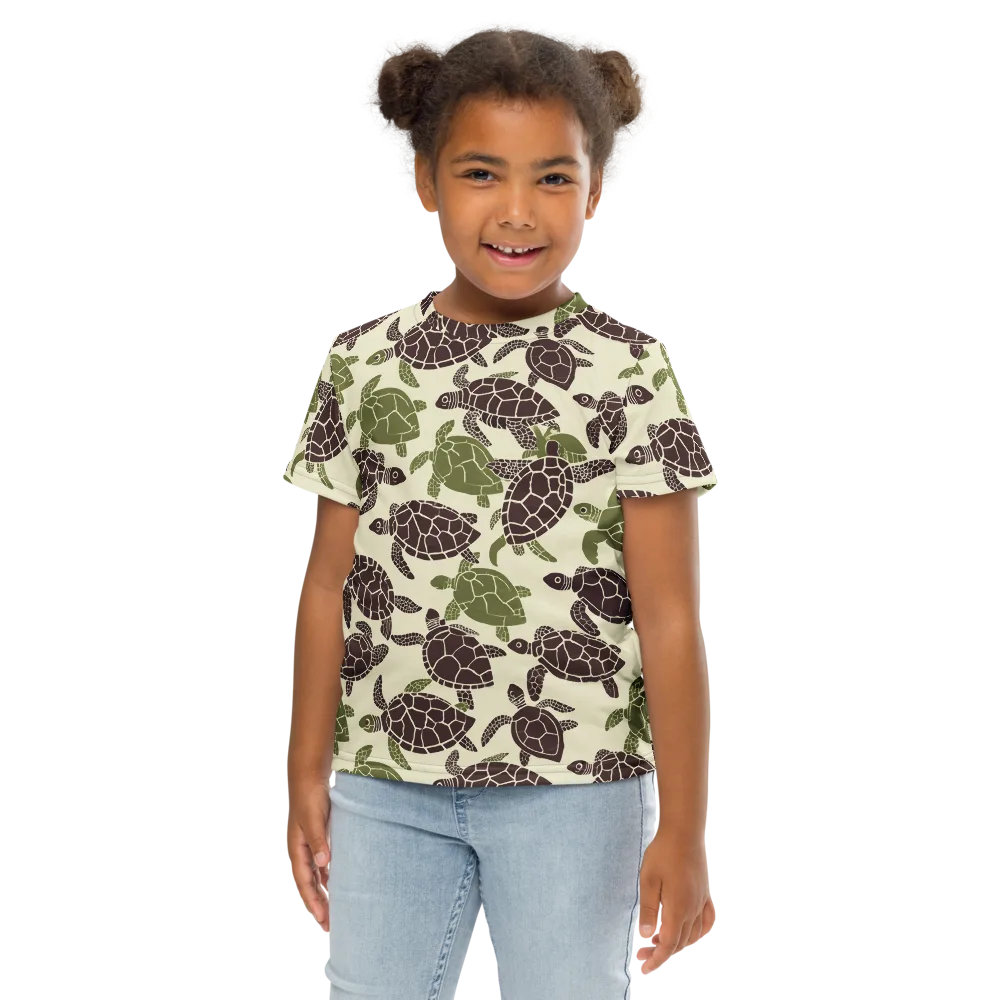Shellbound on Kids Crew Neck T-Shirt — Front