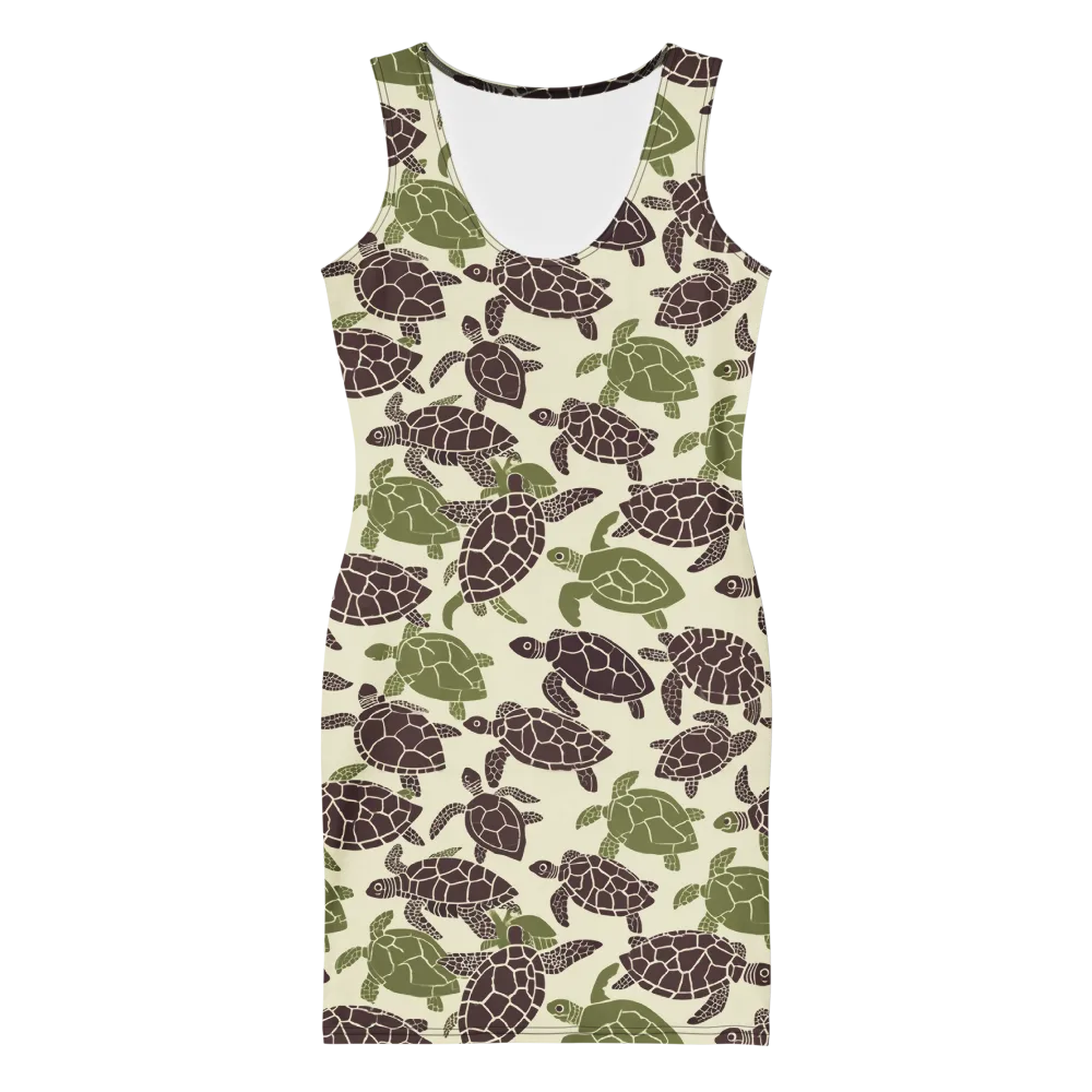 Shellbound on Bodycon Dress — Front
