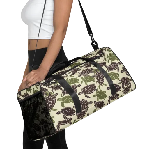 Shellbound on a Duffle Bag