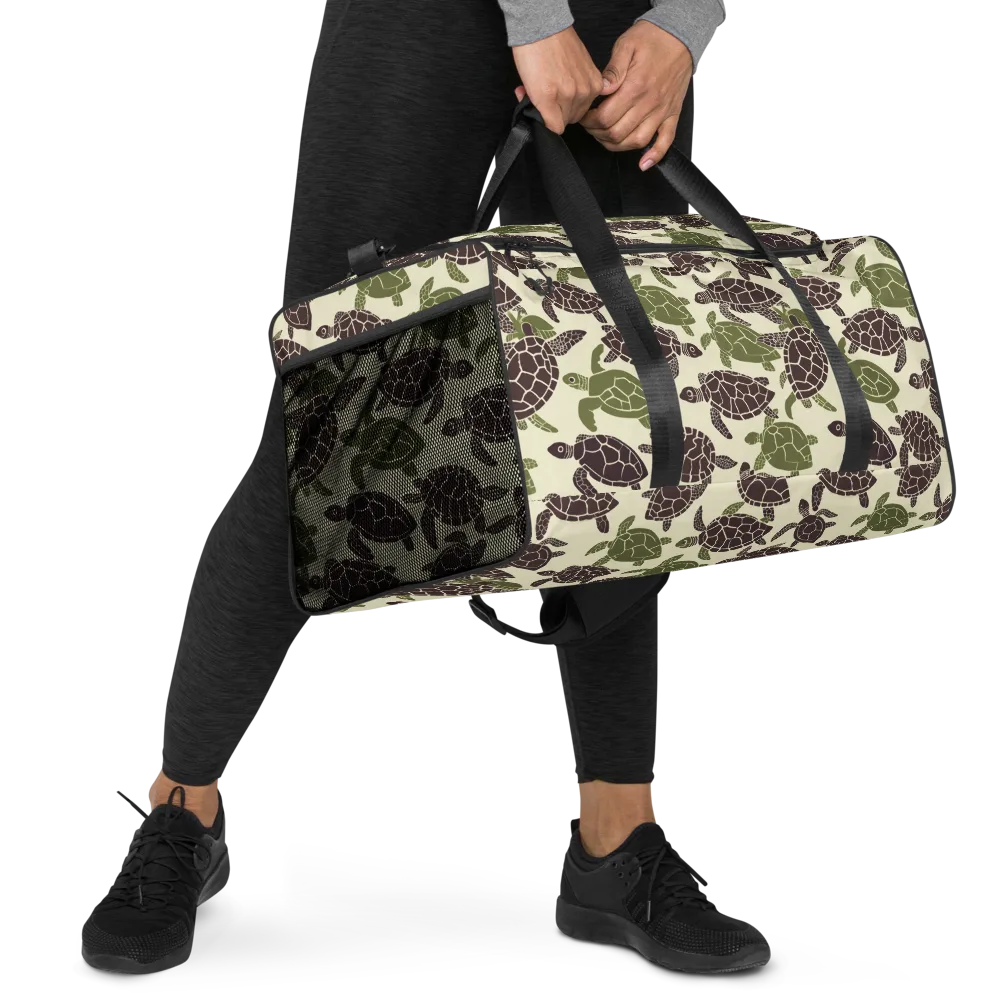 Shellbound on Duffle Bag — Right Front