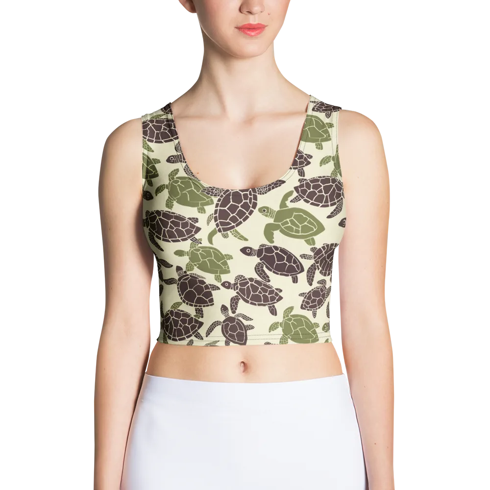 Shellbound on Crop Top — Front